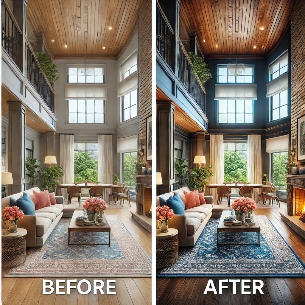 Before After